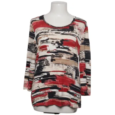 Long sleeve T-shirt (Red, Multicolored) from Gelco Elastane, Viscose