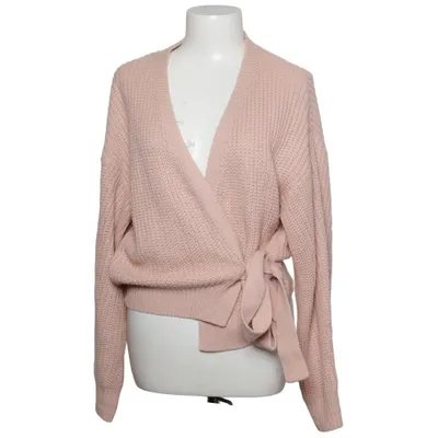 Wrap cardigan (Pink) from Guts & Gusto Polyester, Viscose