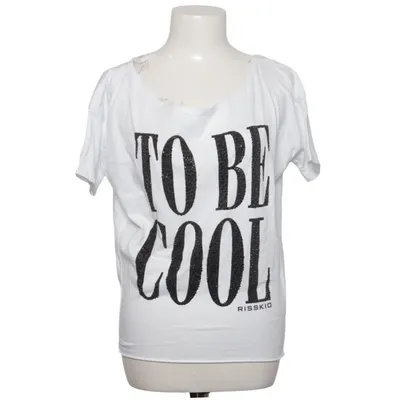 T-shirt (Vit, Svart) från Risskio Bomull