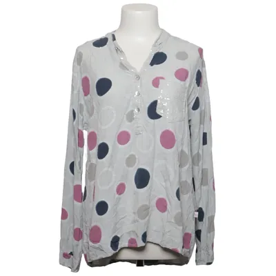 Blouse (Gray, Multicolored) from Heimatliebe Polyester, Viscose