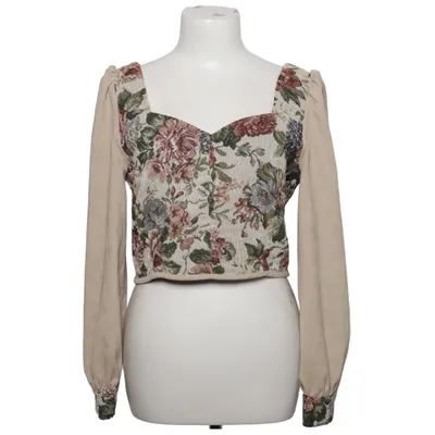 Blus (Beige, Flerfärgad) från Cider Bomull, Polyester