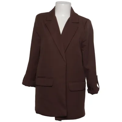 Blazer (Brown) from DeFacto Woman Polyamide, Polyester, Viscose