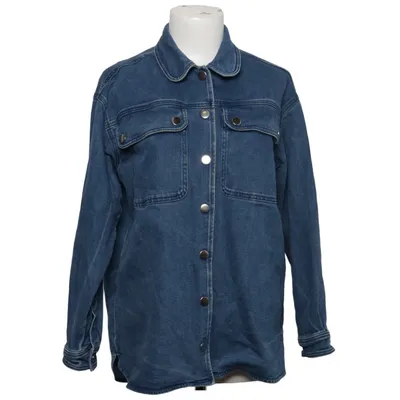 Denim jacket (Blue) from Sézane Denim Cotton, Elastane, Polyester