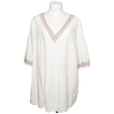 Tuniek (Wit, Meerkleurig) van Sheego Katoen, Linnen, Viscose