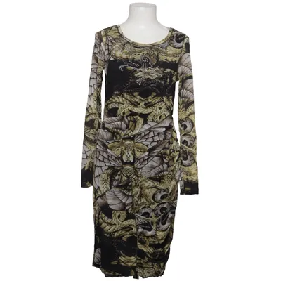 Kleid (Schwarz, Grün, Mehrfarbig) von Oui Moments Elasthan, Polyamid, Polyester