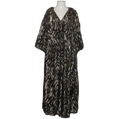Kleid (Schwarz, Gold, Mehrfarbig) von Studio Untold Metallfaser, Polyester, Viskose