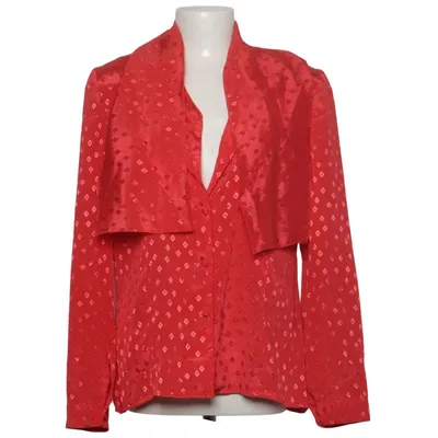 Strikblouse (Rood) van Luisa Spagnoli