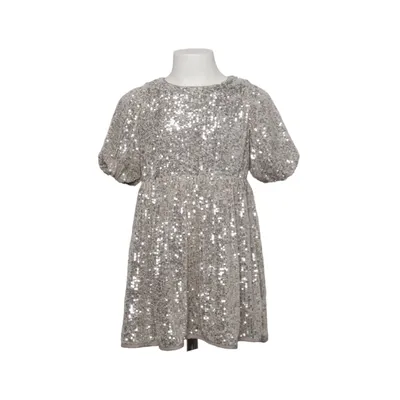 Dress (Silver) from H&M Elastane, Polyester