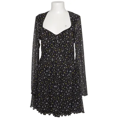 Jurk (Zwart, Geel, Wit, Meerkleurig) van Divided by H&M Elastaan, Polyester
