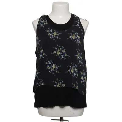 Top (Sort, Flerfarvet) fra Mango Collection Polyester, Viscose