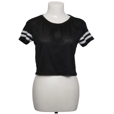 T-shirt (Black, White) from Urban Classics Polyester