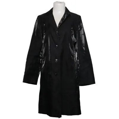 Regnfrakke (Sort) fra Aust Polyester