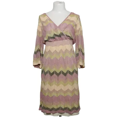 Kjole (Pink, Beige, Grøn) fra Second Female Polyamid, Polyester, Viscose