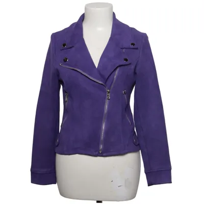 Bikerjacka (Lila) från Rblz Collection Elastan, Viskos