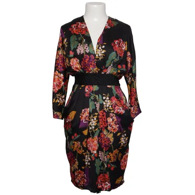 Klänning (Svart, Flerfärgad) från H&M Conscious Collection Återvunnen polyester