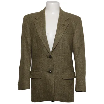 Blazer (Vert, Marron) de Daks Laine d'alpaga