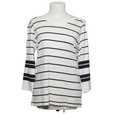T-shirt à manches longues (Blanc, Noir) de Zabaione Coton, Modal