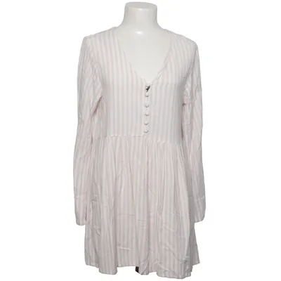 Dress (White, Brown) from Zulu & Zephyr Cotton, Viscose