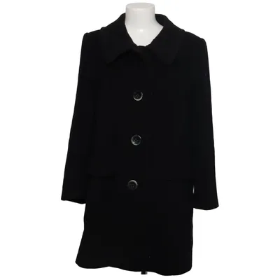 Coat (Black) from Eugen Klein Cashmere, Polyamide, Wool