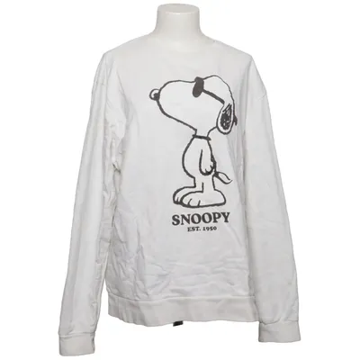 Sweatshirt (White) from Zara x Peanuts Cotton, Elastane