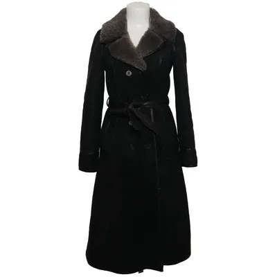 Shearling jacket (Black, Gray) from Amoress