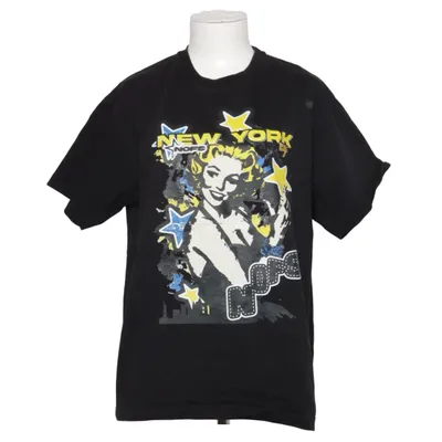 T-shirt (Svart, Flerfärgad) från Nofs Bomull