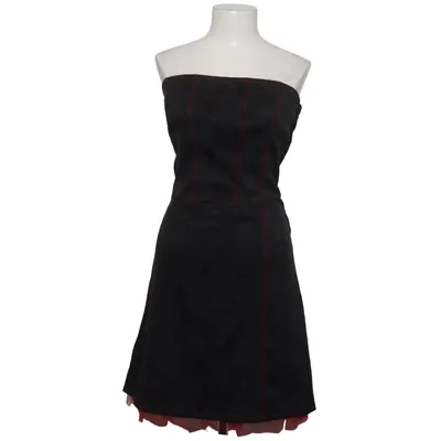 Kjole (Sort, Rød) fra Tripp NYC Bomuld, Elastan, Polyester