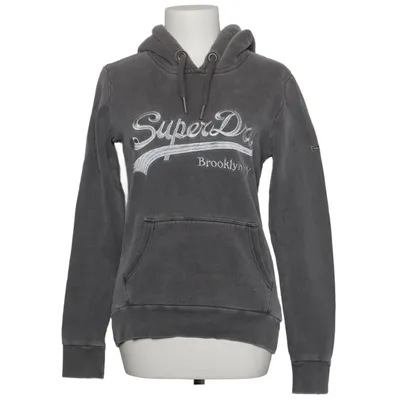 Huvtröja (Grå) från Superdry Bomull, Polyester
