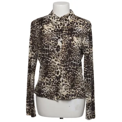 Shirt (Black, Beige) from More & More Polyamide