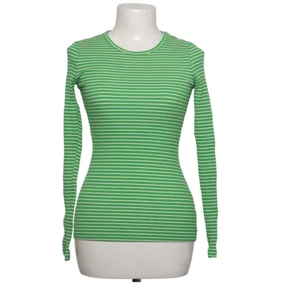 Långärmad t-shirt (Grön, Vit) från Moves Bomull, Elastan