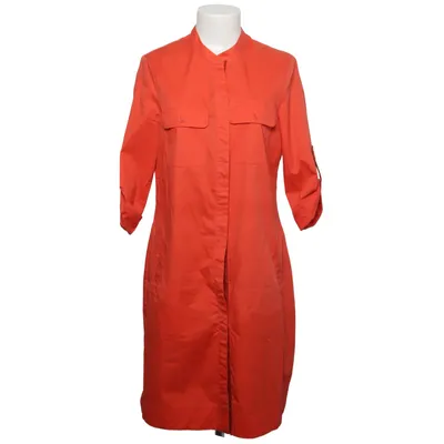 Robe chemise (Orange) de Devernois Coton, Élasthane