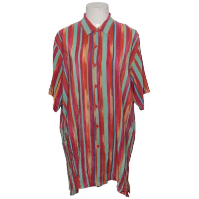 Korte mouwen shirt (Roze, Groen, Oranje, Meerkleurig) van Reine Seide Zijde