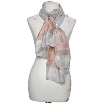 Suit scarf (Gray, Brown, Multicolored) Silk