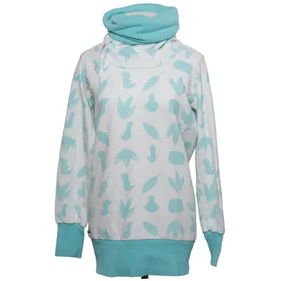 Hood dress (White, Blue, Multicolored) from Supremebeing Cotton, Polyester