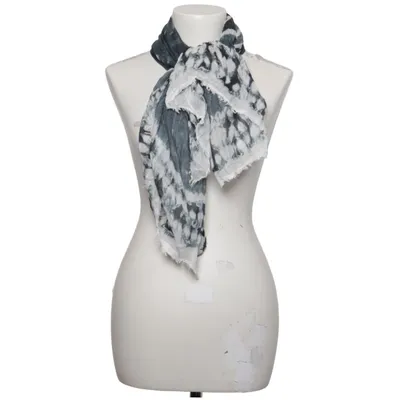 Shawl (Gray, White) from DKNY