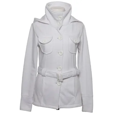 Coat (White) from Madonna Cotton, Polyester