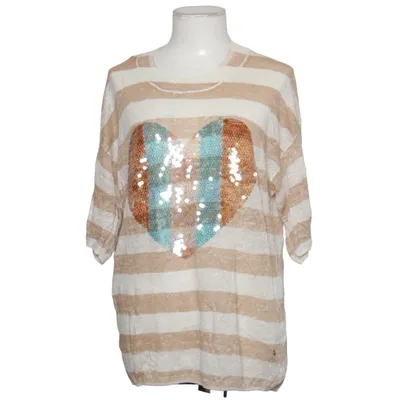 Trui (Beige, Wit, Meerkleurig) van Frozen Linnen, Viscose