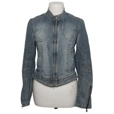 Denimjakke (Blå) fra Marc Cain Bomuld, Polyester