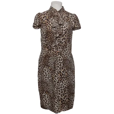 Dress (Beige, Brown, Black) from Luisa Spagnoli Silk