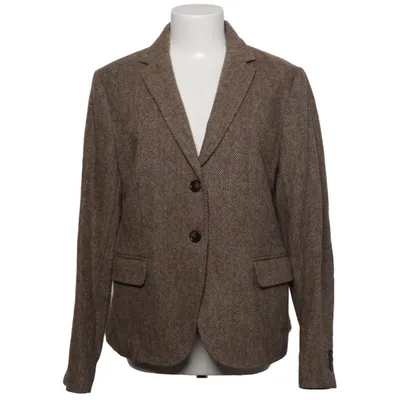 Blazer (Marron) de GANT Coton, Polyamide, Laine