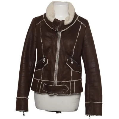 Shearlingjakke (Brun, Hvid) fra Clockhouse by C&A Polyester