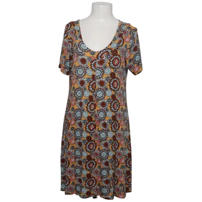 Jurk (Geel, Meerkleurig) van Happi Elastaan, Viscose