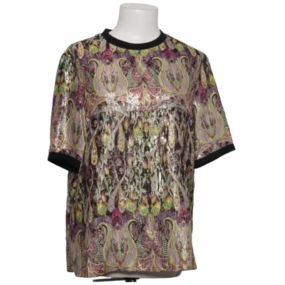 Haut (Noir, Multicolore) de Etro Coton, Fibre métallique, Polyamide, Soie, Viscose