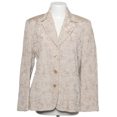 Kavaj (Beige, Flerfärgad) från Frankenwälder Acetat, Bomull, Elastan, Polyamid, Polyester