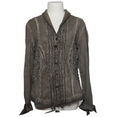 Bluse (Grau) von Elisa Cavaletti Baumwolle, Elasthan