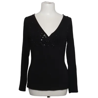 Long sleeve T-shirt (Black) from Le Comte Cotton, Elastane