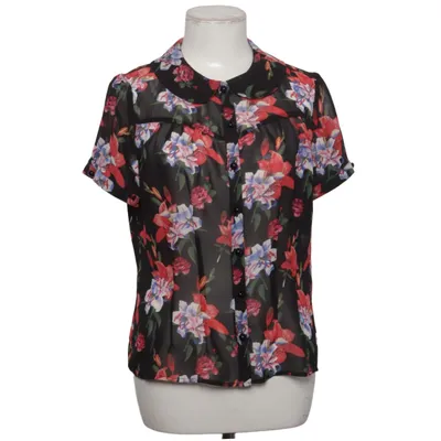 Short sleeve shirt (Black, Multicolored) from Hell Bunny