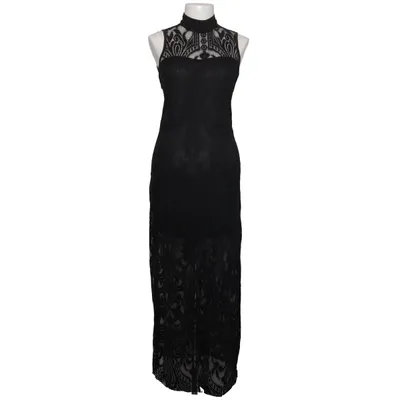 Maxi jurk (Zwart) van Jaune Rouge Polyester