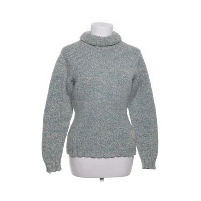 Polotröja (Blå, Beige) från Donaldson Angora, Nylon, Ull