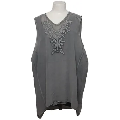 Top (Grau) von Secret Elasthan, Polyester, Viskose